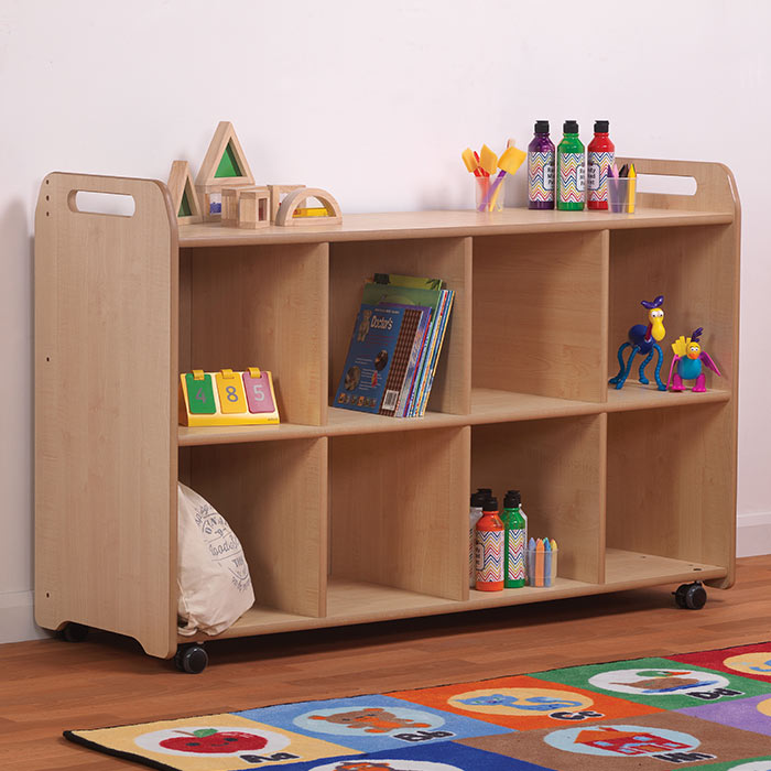 PlayScapes 4 Column Shelf Storage