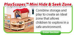 PlayScapes™ Mini Hide And Seek Zone
