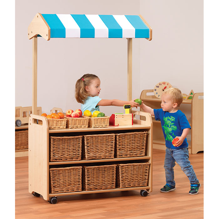 PlayScapes Mobile Tall Unit With Shop Canopy Add-On