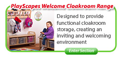 Playscapes™ Welcome Cloakroom Furniture Range