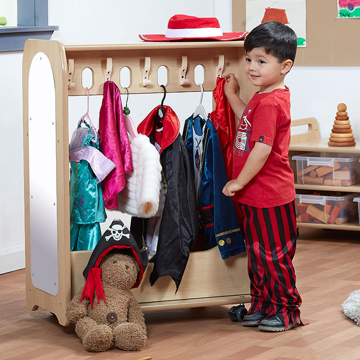 PlayScapes Mini Mobile Dressing Up Unit