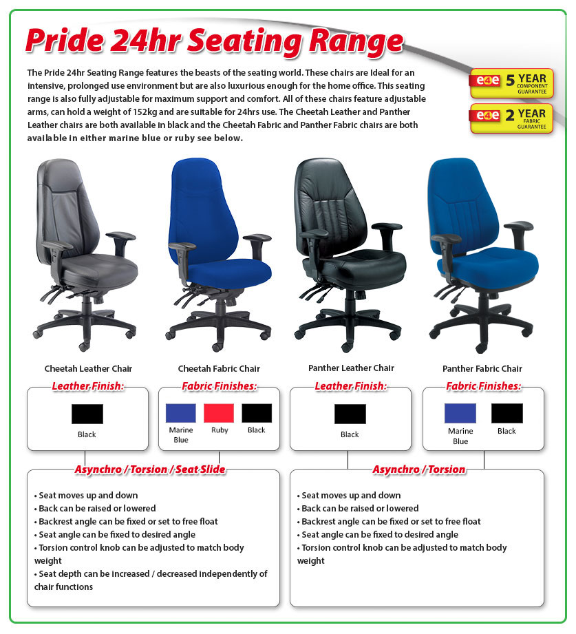 Pride 24hr Seating Range fragment
