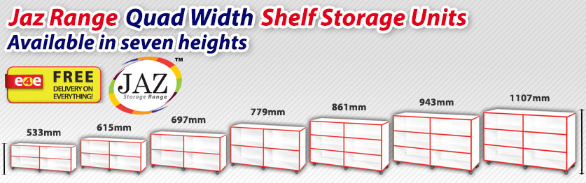 Quad Width Shelf Units frag