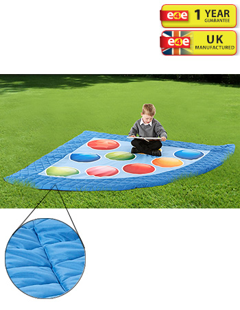 Indoor/Outdoor Quarter Circle Mat - 2m x 2m