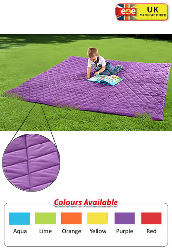 Indoor/Outdoor Quilted Large Square Mat - 2m x 2m