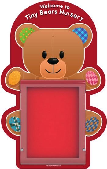 WeatherShield Nursery/Primary Welcome Sign Teddy Bear