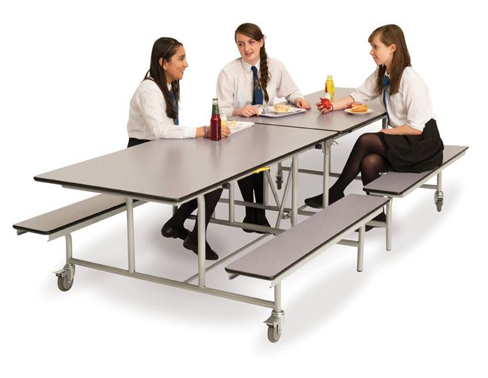 Spaceright Mobile Folding Bench Unit