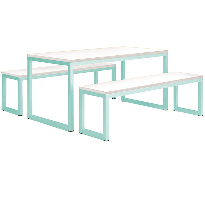 Bench Style Dining Set - L1800mm