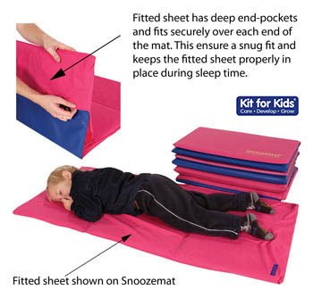 Fitted Sheets for Snoozemat® - Pack of 10
