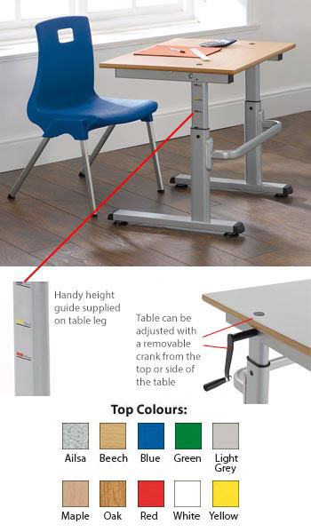 HA200 Height Adjustable Table - Single