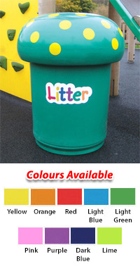 90 Litre Mushroom Litter Bin