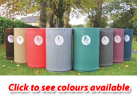 90 Litre Open Top Universal Litter Bin