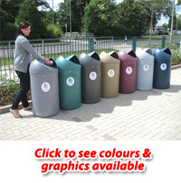 90 Litre Twist Litter Bin