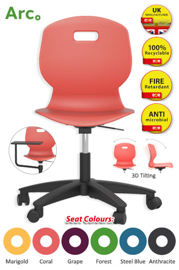 Titan Arc 3D Tilt Swivel Chair