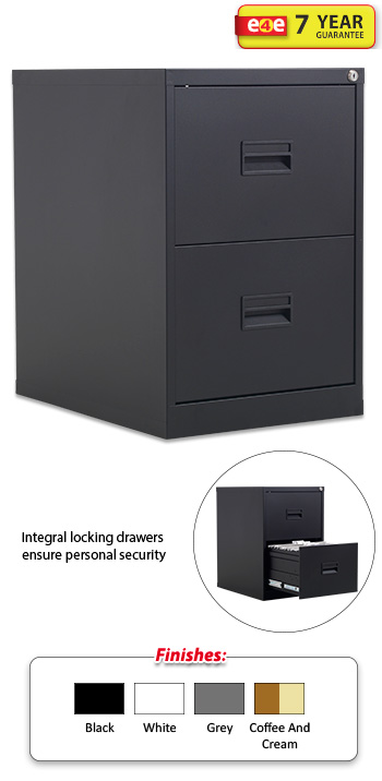 Talos 2 Drawer Filing Cabinet