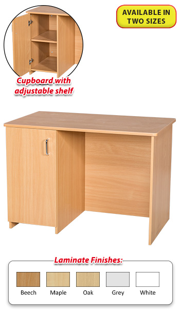 Teachers Desk With Cupboard