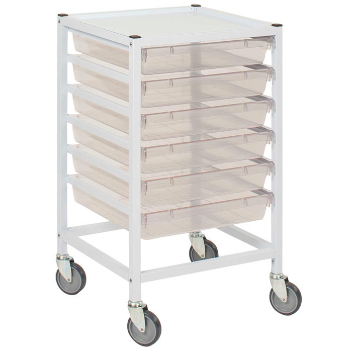 Gratnells Classic Medical Trolley Complete Set - 890mm High