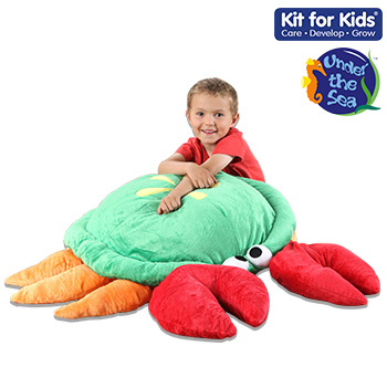 Under The Sea Cushions - Norman Crab