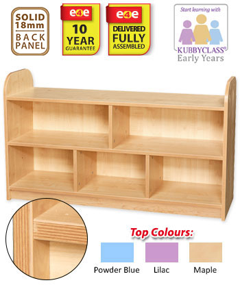 KubbyClass 2 Tier Extra Wide Shelving