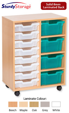 Sturdy Storage Cubbyhole Storage with 12 Variety Trays (Height 779mm)