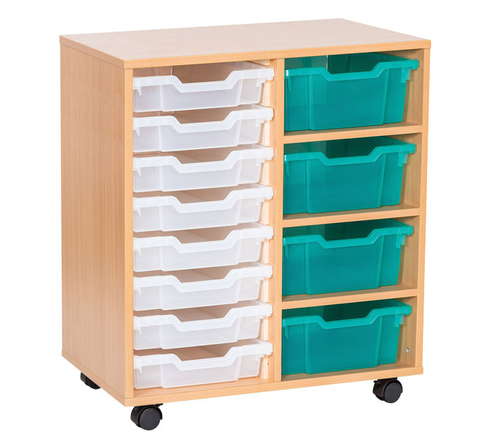 Sturdy Storage Cubbyhole Storage with 12 Variety Trays (Height 779mm)