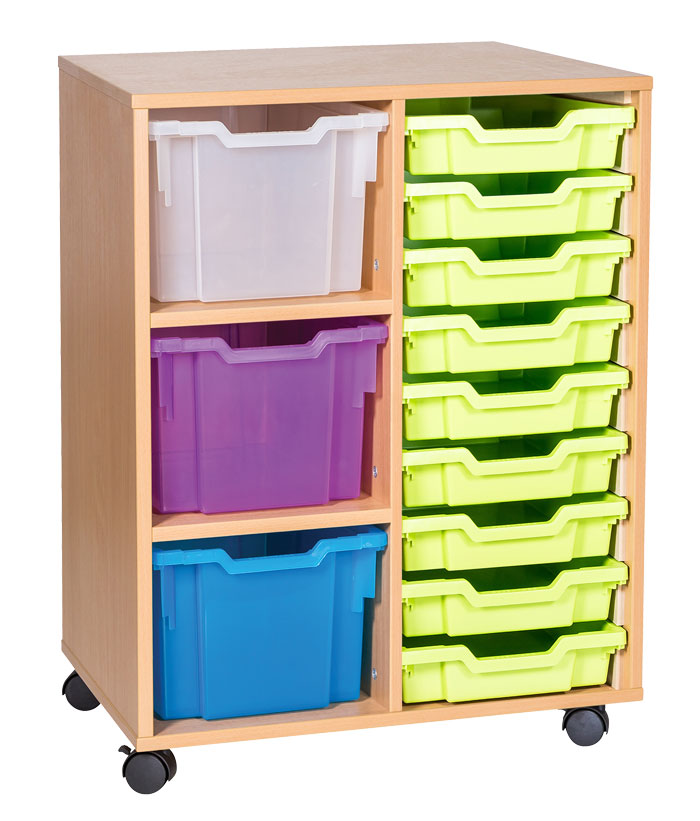 Sturdy Storage Cubbyhole Storage with 12 Variety Trays (Height 861mm)