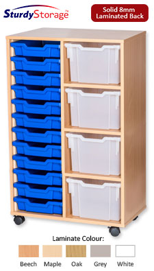 Sturdy Storage Cubbyhole Storage with 16 Variety Trays (Height 1107mm)