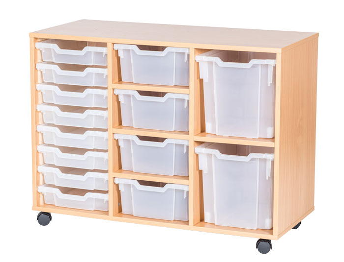 Sturdy Storage Cubbyhole Storage with 14 Variety Trays (Height 779mm)