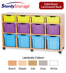 Sturdy Storage Cubbyhole Storage with 12 Variety Trays (Height 861mm)