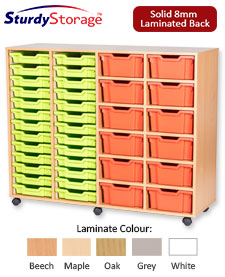 Sturdy Storage Cubbyhole Storage with 38 Variety Trays (Height 1189mm)