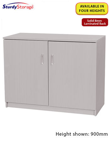 Sturdy Storage - Grey 1000mm Wide Premium Cupboard