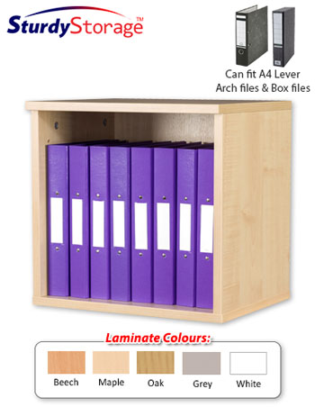 Sturdy Storage - 438mm High Open Wall Mounted Unit