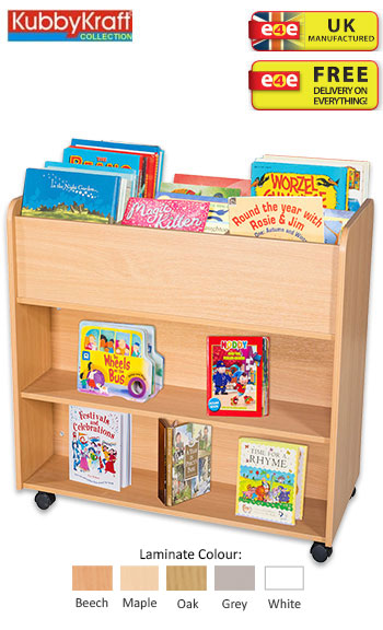 Mobile Kinder Book Trolley