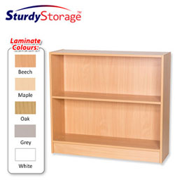Sturdy Storage Bookcase - 900mm High