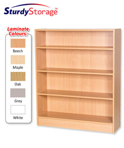Sturdy Storage Bookcase - 1200mm High