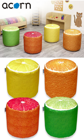 Acorn Soft Seating Citrus (Large Pods)