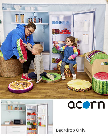 Acorn Kitchen Backdrop (1430 x 2000mm)