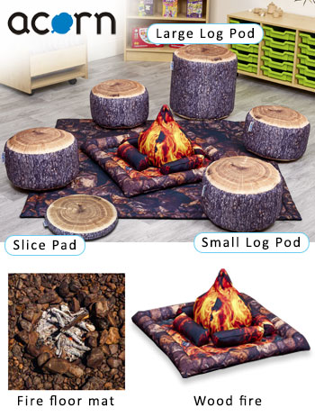 Acorn Soft Seating Campfire Woodland Sets