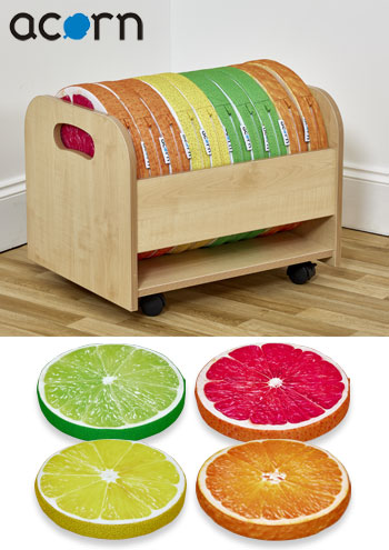 Acorn Soft Seating Citrus (Slice Pads)