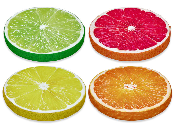 Acorn Soft Seating Citrus (Slice Pads)
