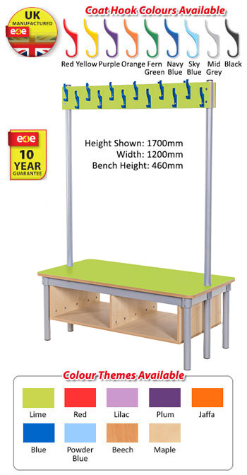 KubbyClass Double Sided Coat Tidy - 1700mm Height