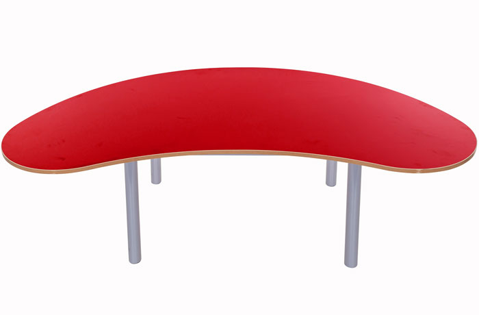 KubbyClass Kidney Bean Table 1500 x 800mm