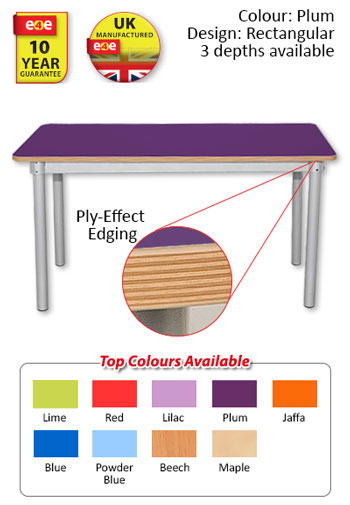 KubbyClass Rectangular Tables - 1500mm Length