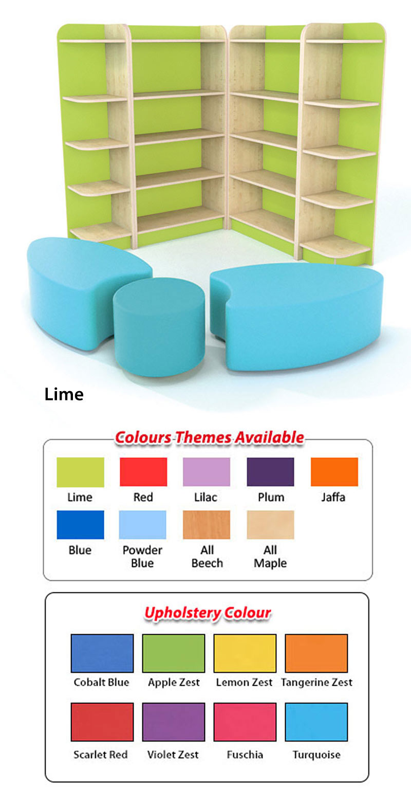 KubbyClass Reading Corner - Set C