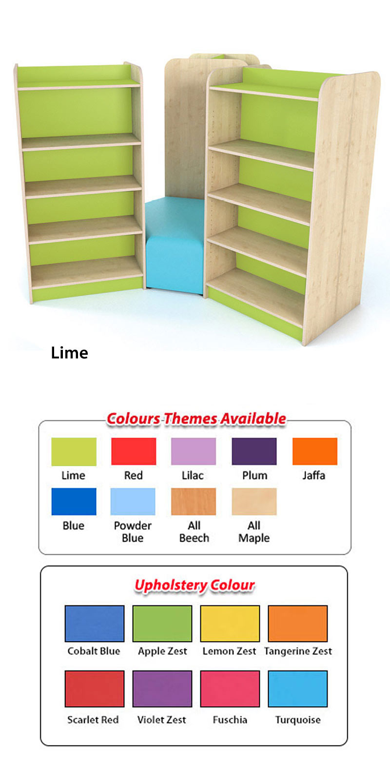 KubbyClass Library Island- Set I