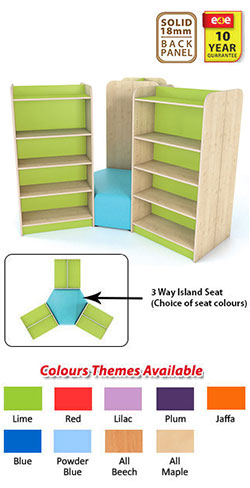 KubbyClass Library Island- Set I