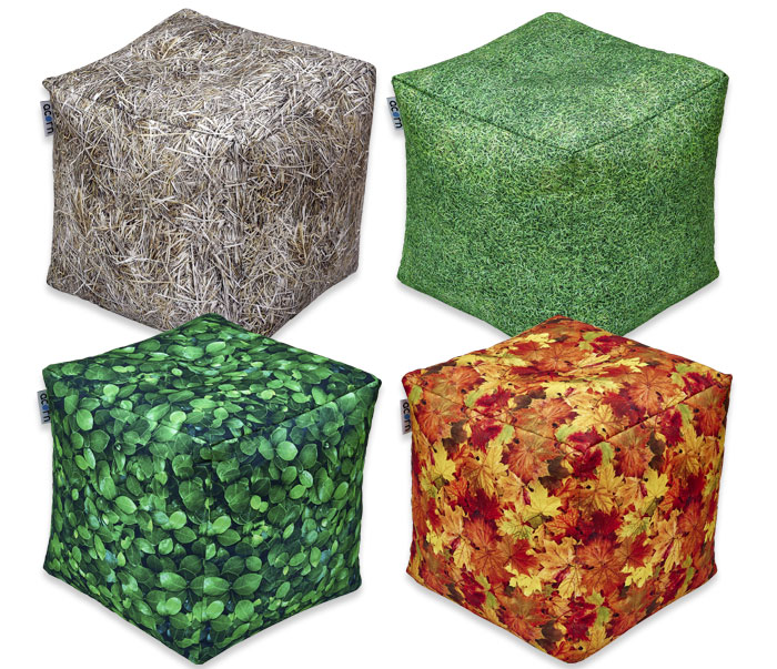 Acorn Soft Seating Nature Cubes (set of 4)