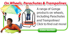 Gonge - On Wheels, Parachutes & Trampolines