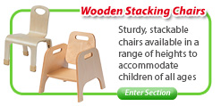 Wooden Stacking Chairs