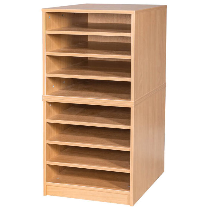 Ready Assembled 8 Fixed Shelves A2 Paper Storage Ready Assembled 8 Fixed Shelves A2 Paper Storage